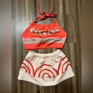 baby moana bikini/costume
